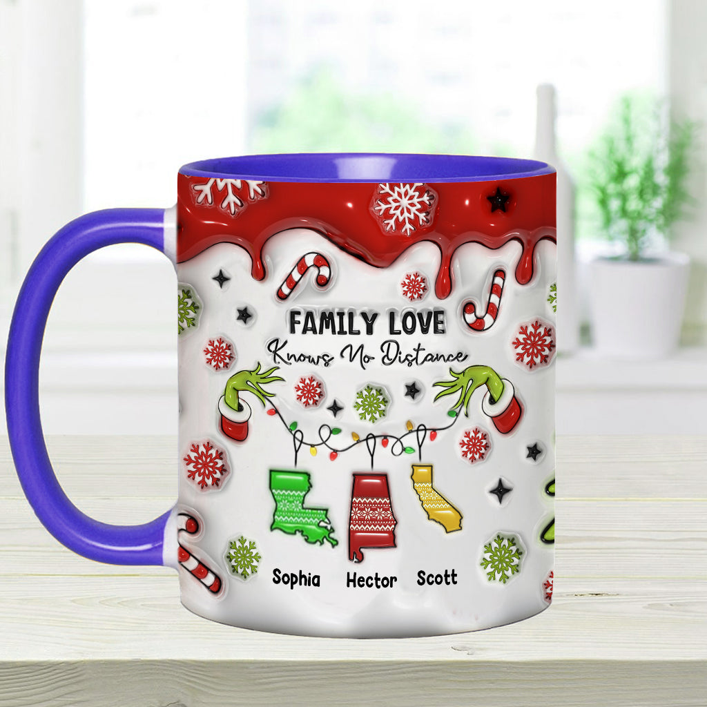 Close At Heart - Personalized Family Accent Mug