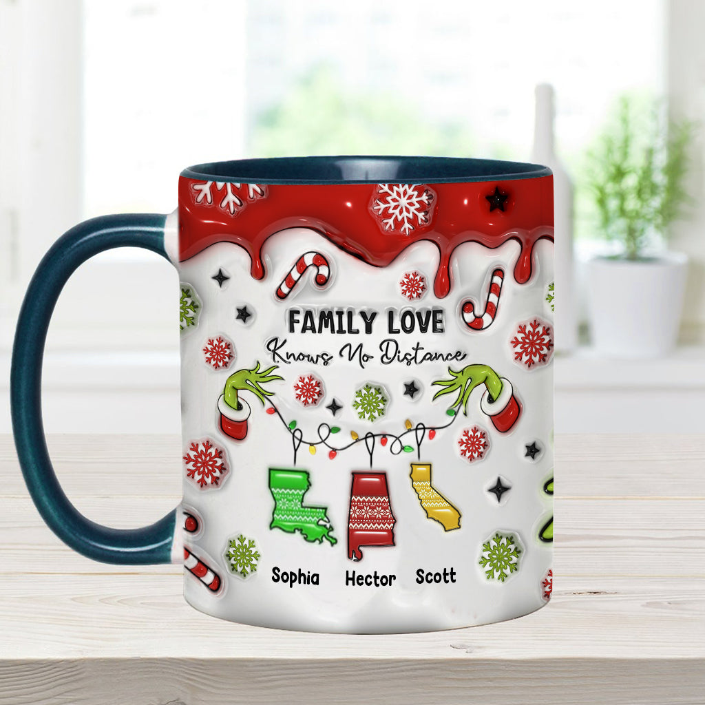 Close At Heart - Personalized Family Accent Mug