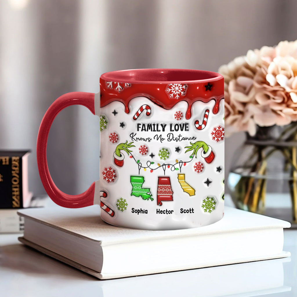 Close At Heart - Personalized Family Accent Mug