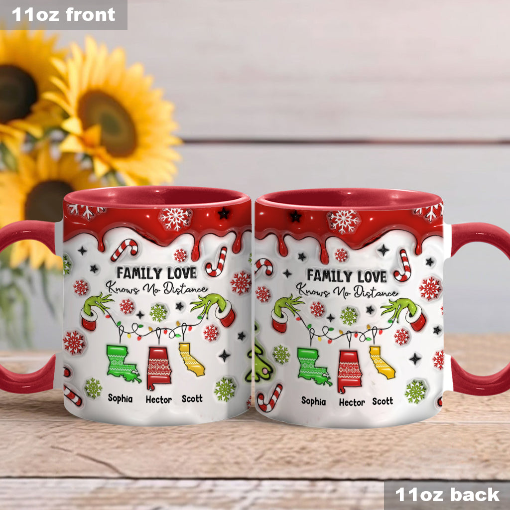 Close At Heart - Personalized Family Accent Mug