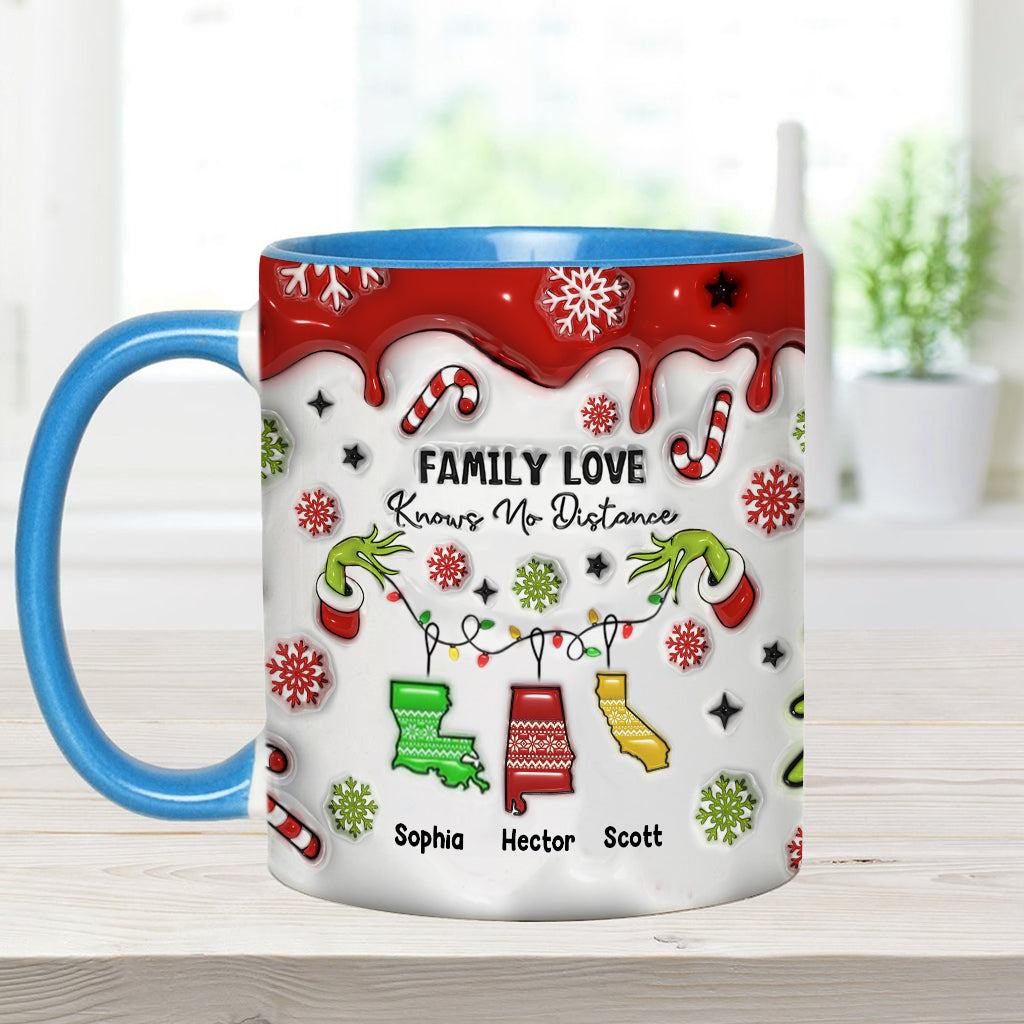Close At Heart - Personalized Family Accent Mug