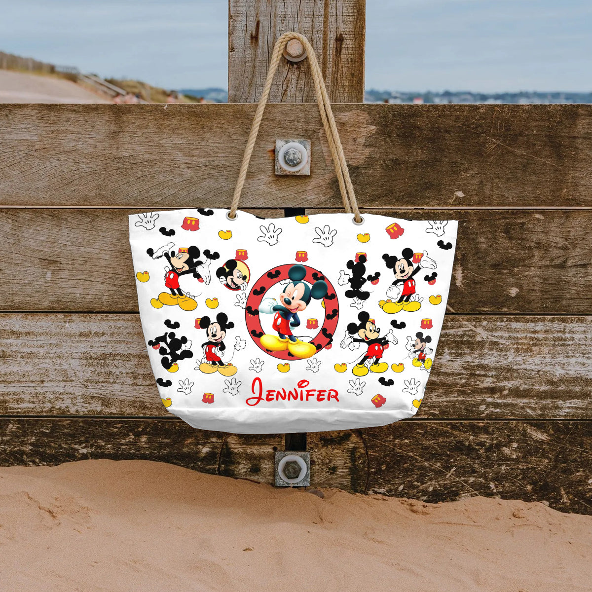 Magical Day - Personalized Mouse Beach Bag