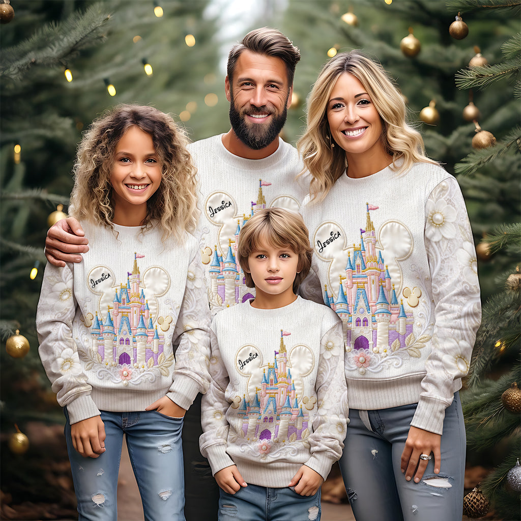 Magic Land - Personalized Dream Trip Ugly Sweater
