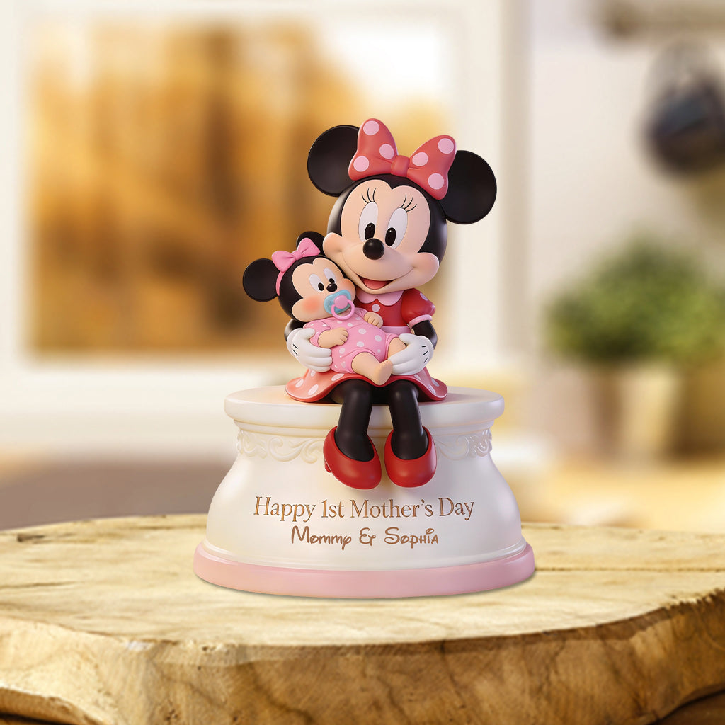 Happy 1st Mother's Day - Personalized Mother Custom Shaped Acrylic Plaque