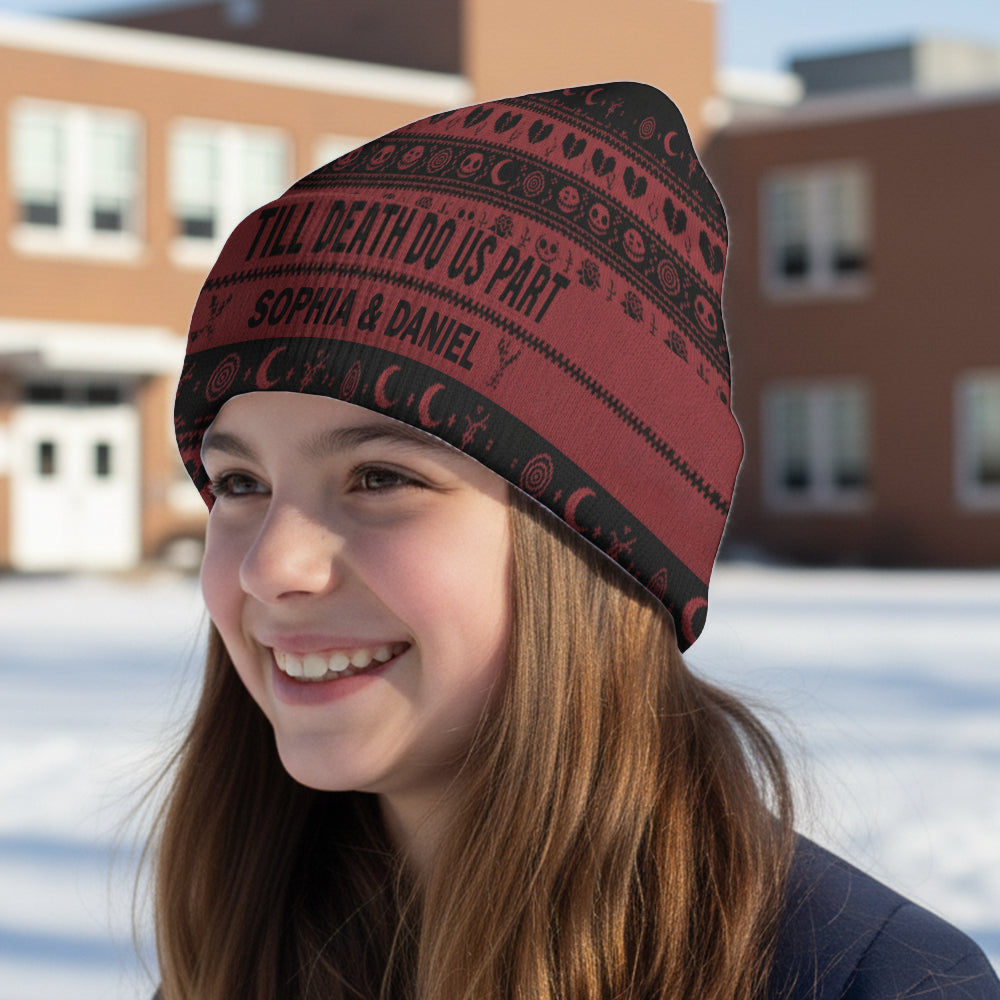 Till Death Do Us Park - Personalized Nightmare Beanie Hat