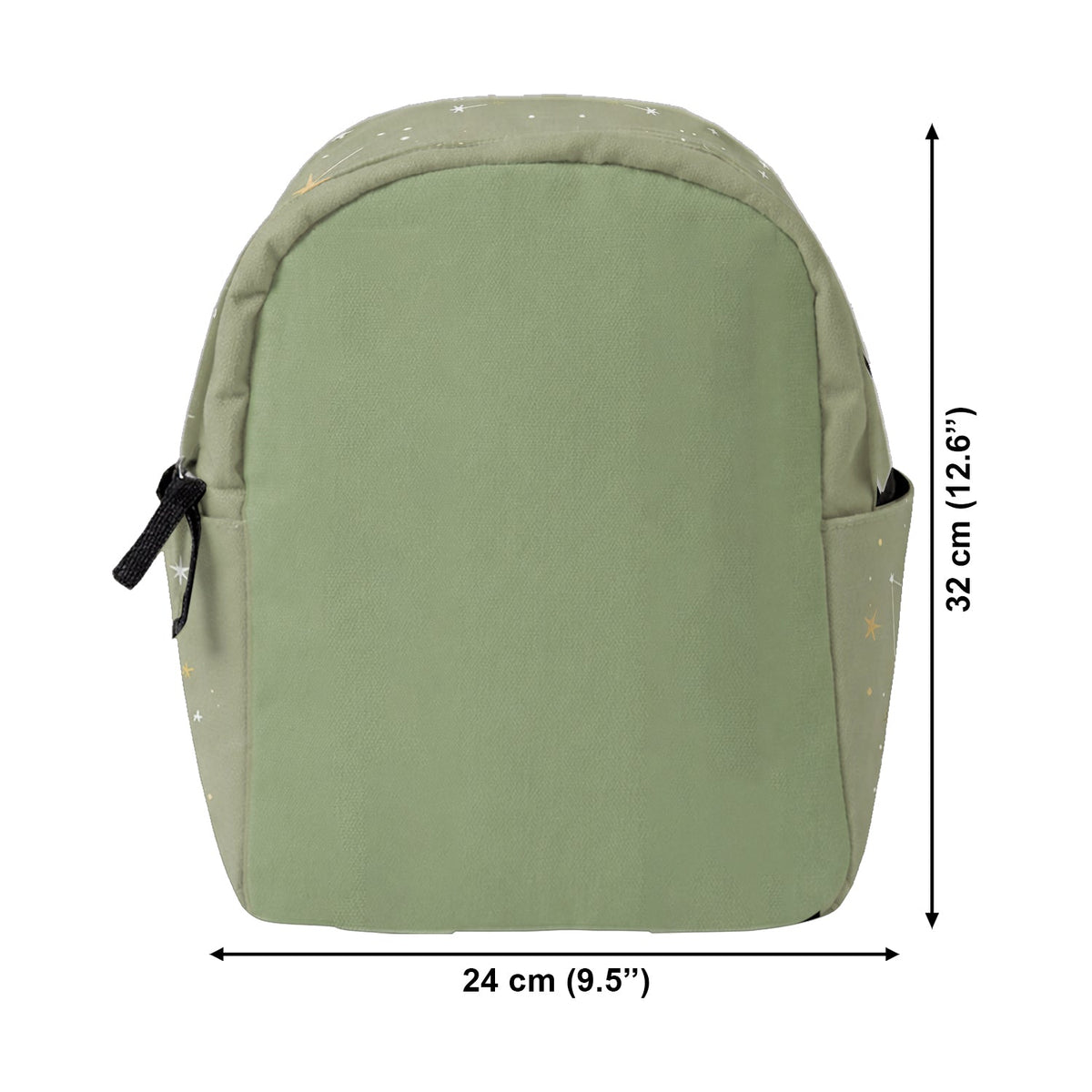 Cute Alien - Personalized The Force Changeable Leather Patch Backpack