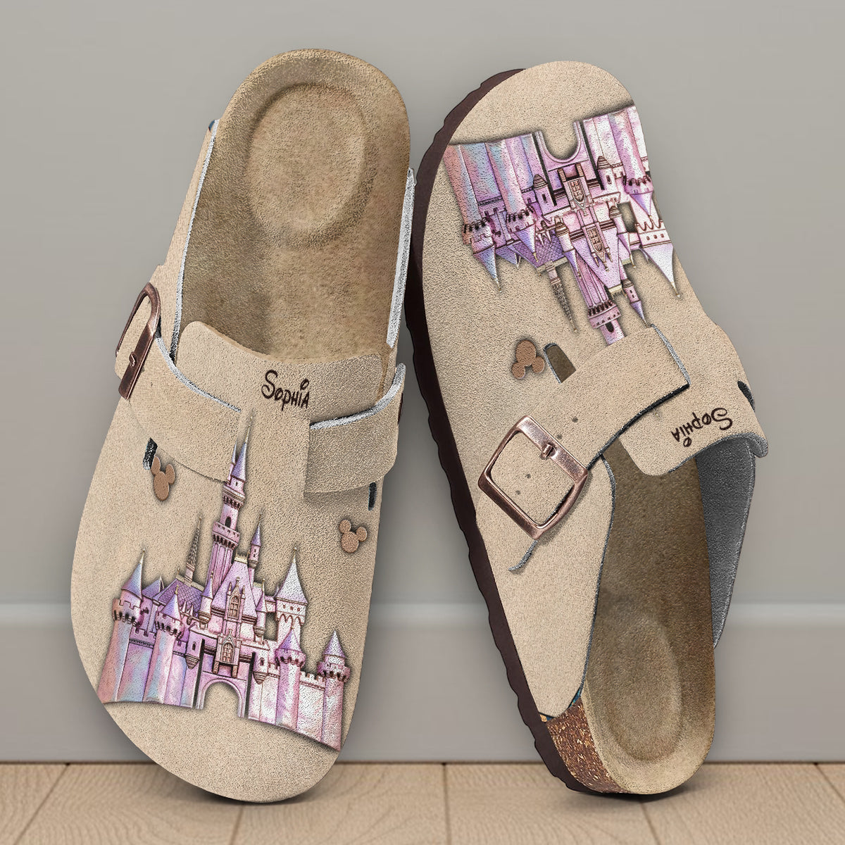 Magical Castle - Personalized Mouse Clogs With Arch Support