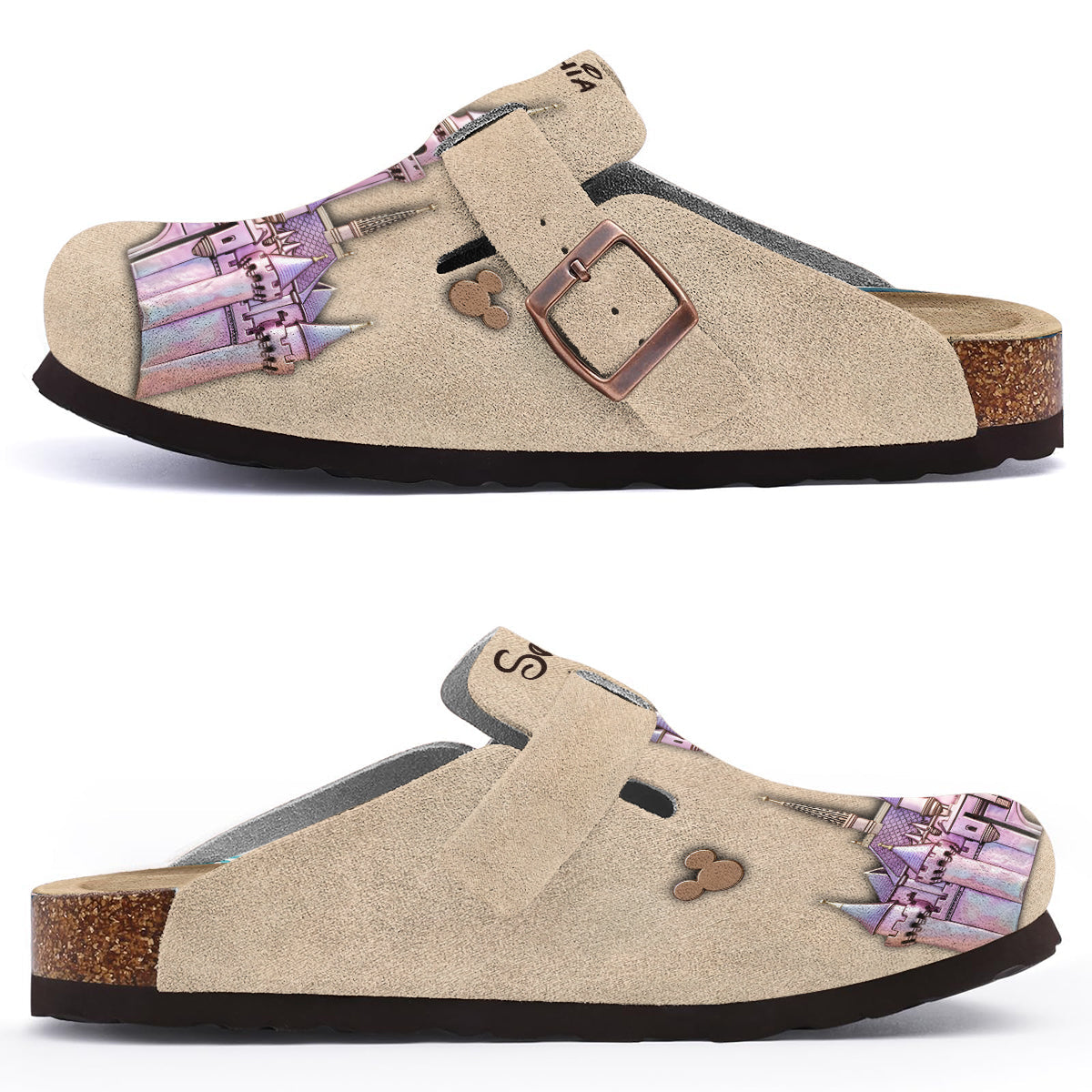 Magical Castle - Personalized Mouse Clogs With Arch Support