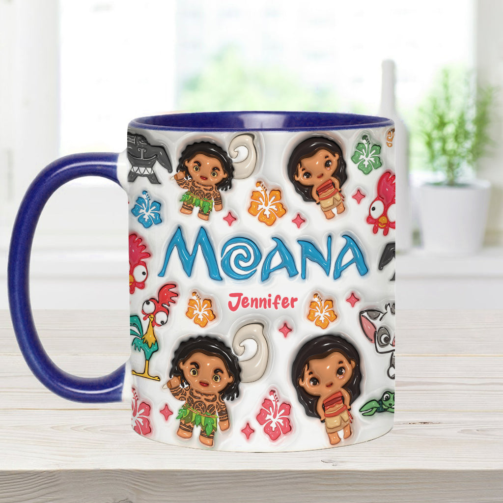 Island Princess - Personalized Accent Mug