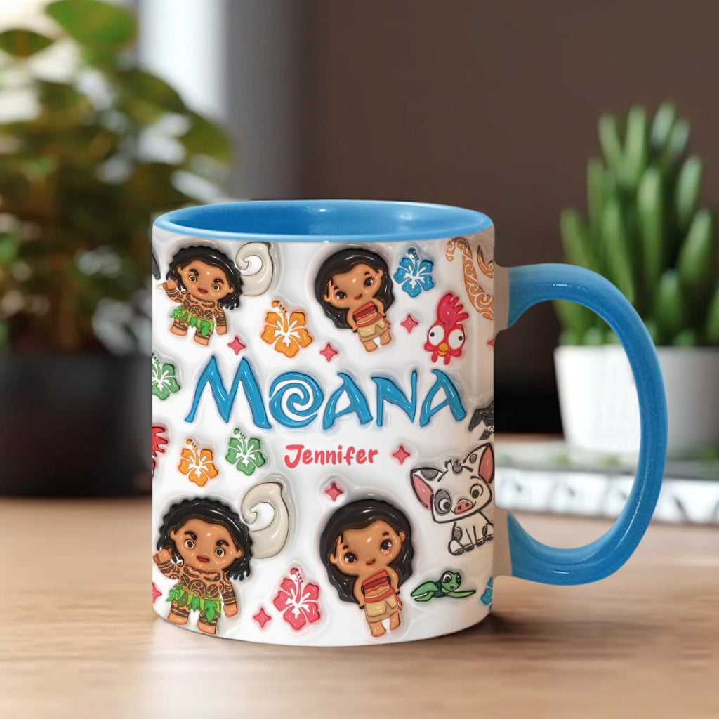 Island Princess - Personalized Accent Mug