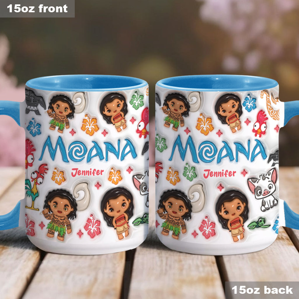 Island Princess - Personalized Accent Mug