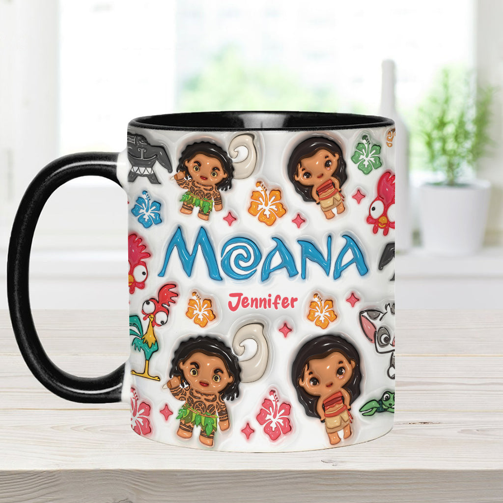 Island Princess - Personalized Accent Mug