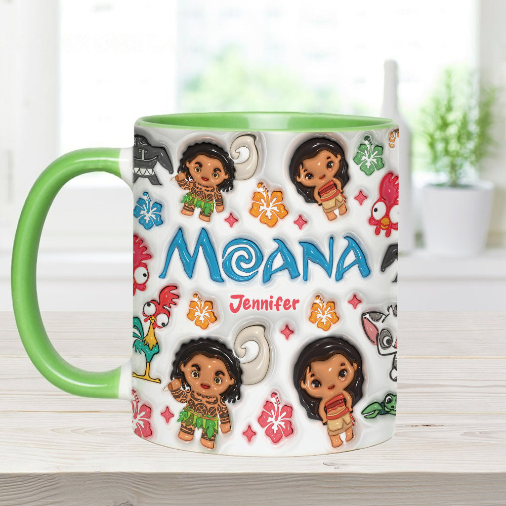 Island Princess - Personalized Accent Mug