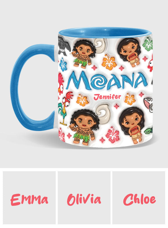Island Princess - Personalized Accent Mug