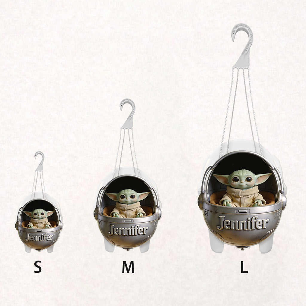 Baby Green - Personalized The Force Hanging Pot