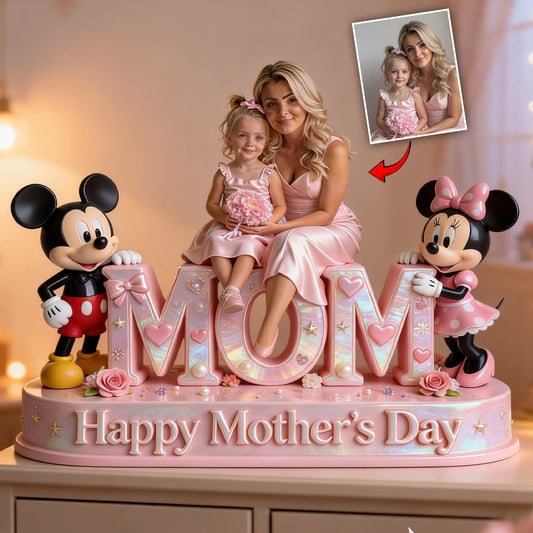 Happy Mother's Day - Personalized Mouse Custom Shaped Acrylic Plaque