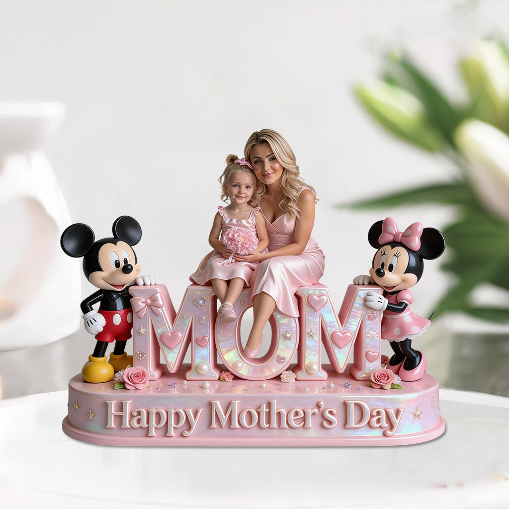 Happy Mother's Day - Personalized Mouse Custom Shaped Acrylic Plaque