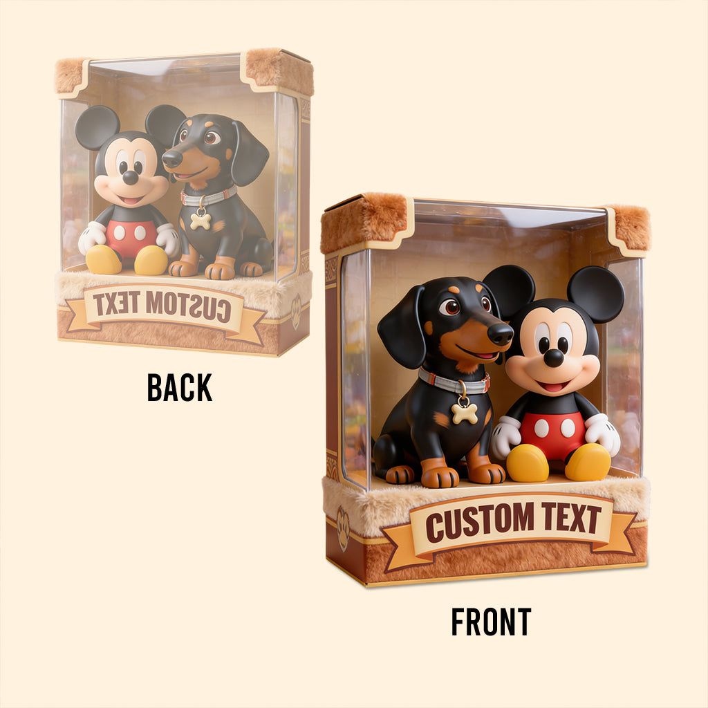 Pet Friends - Personalized Mouse Custom Shaped Acrylic Plaque