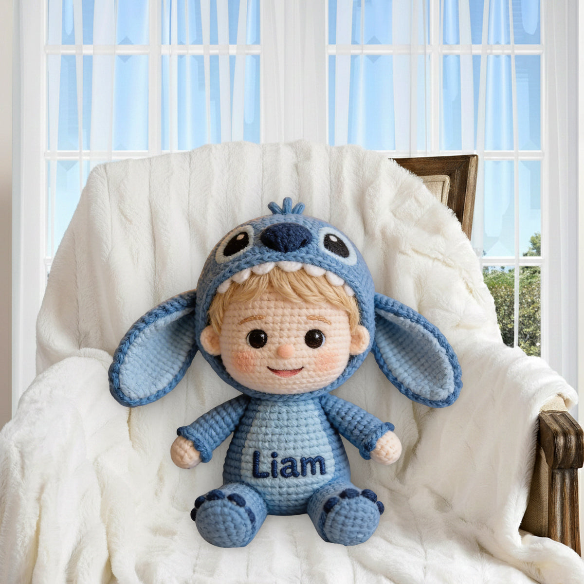 Ohana Means Family - Personalized Ohana Premium Faux Fur Pillow