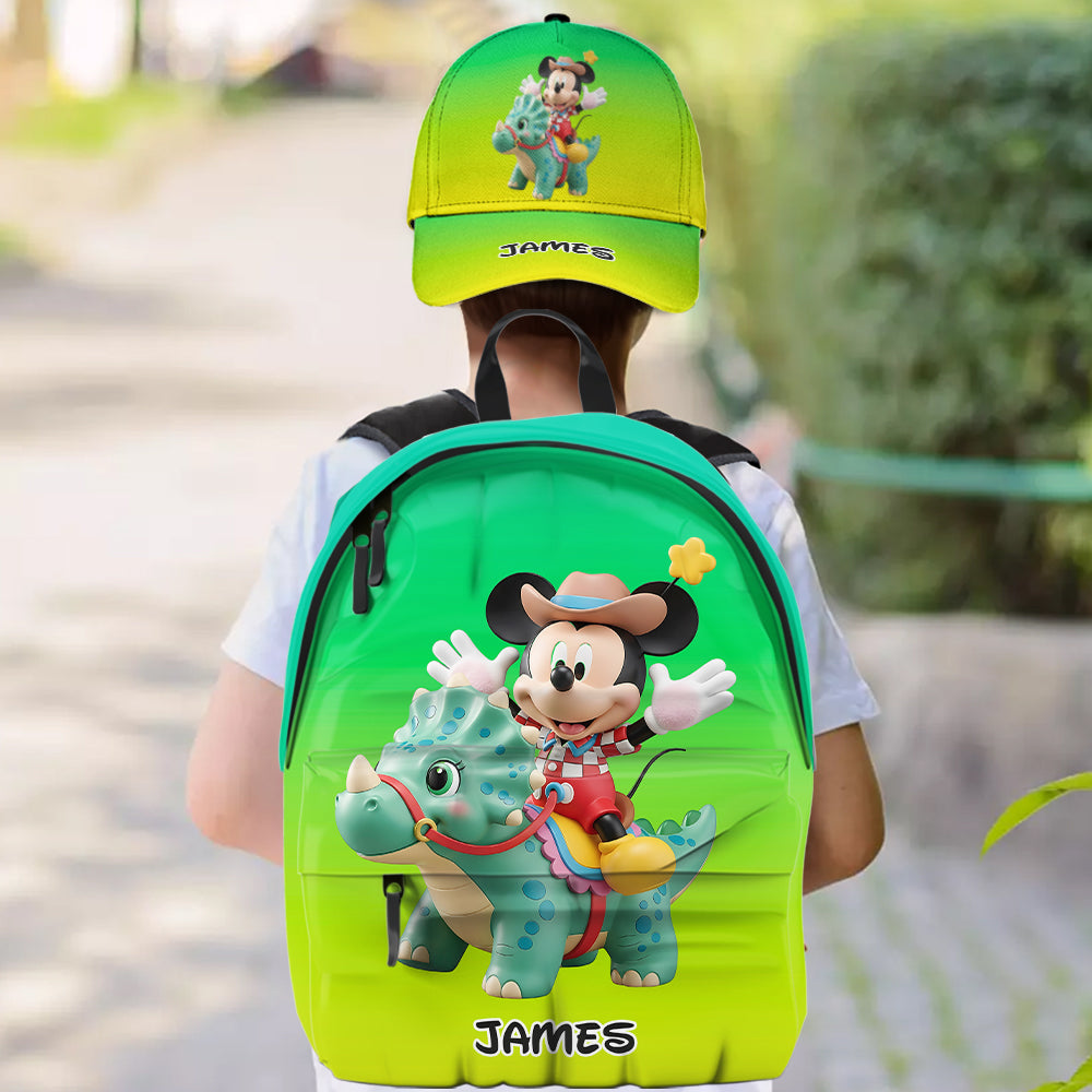 Magical Mouse Friends - Personalized Kid Classic Cap & Backpack