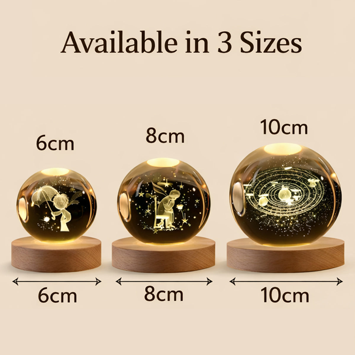 You Will Always Be My Greatest Adventure - Personalized Up Movie Couple Crystal Ball Night Light