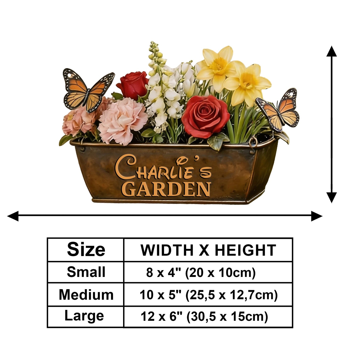 Magical Garden Gift For Gardening Lovers - Personalized Mouse Wooden Wall Mount Sign