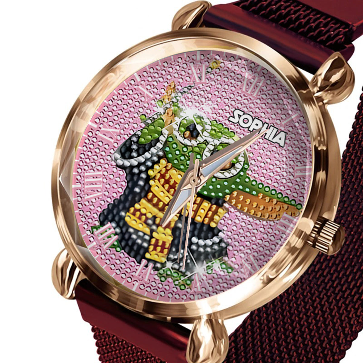Legendary Green - Personalized The Force Women Hand Watch