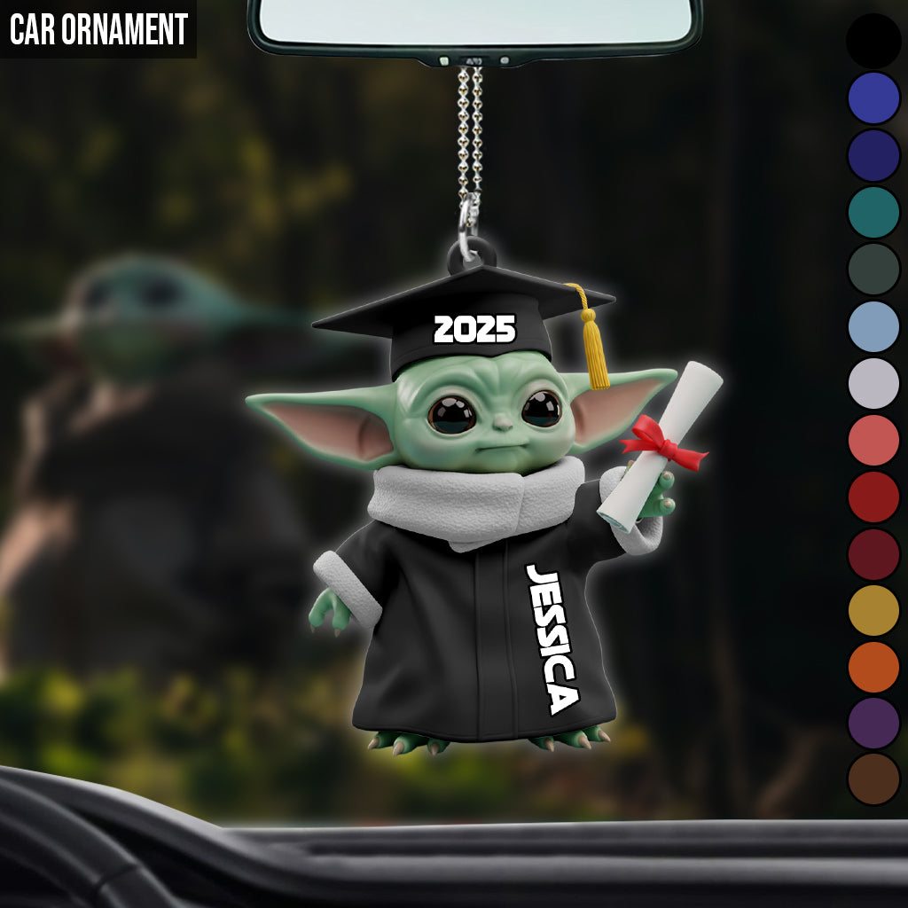 You Da Best - Personalized The Force Car Ornament