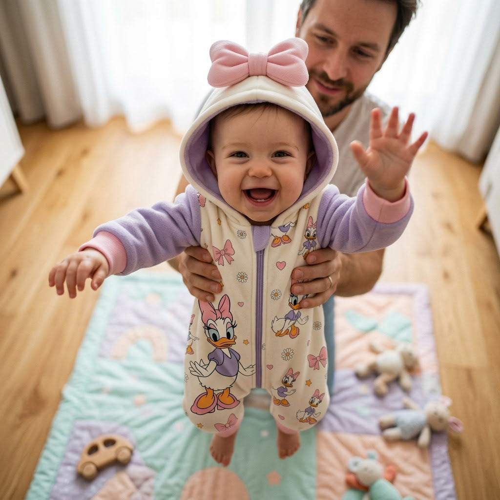 Magical Friend - Personalized Mouse Hooded Jumpsuit