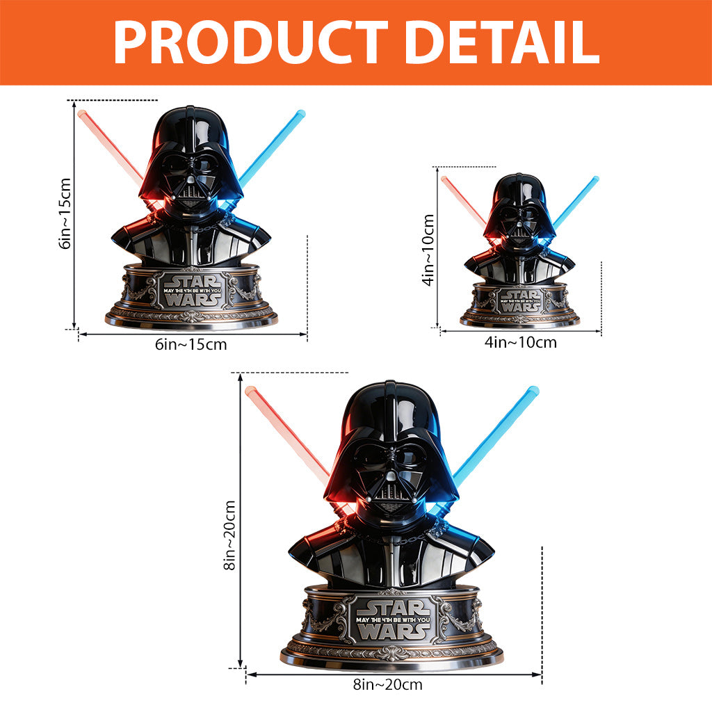 May The 4th Be With You Dark Side - The Force Custom Shaped Acrylic Plaque