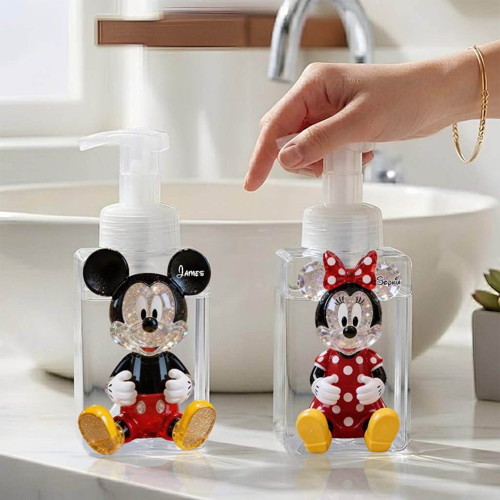 Cartoon Mouse - Personalized Mouse Soap Dispenser