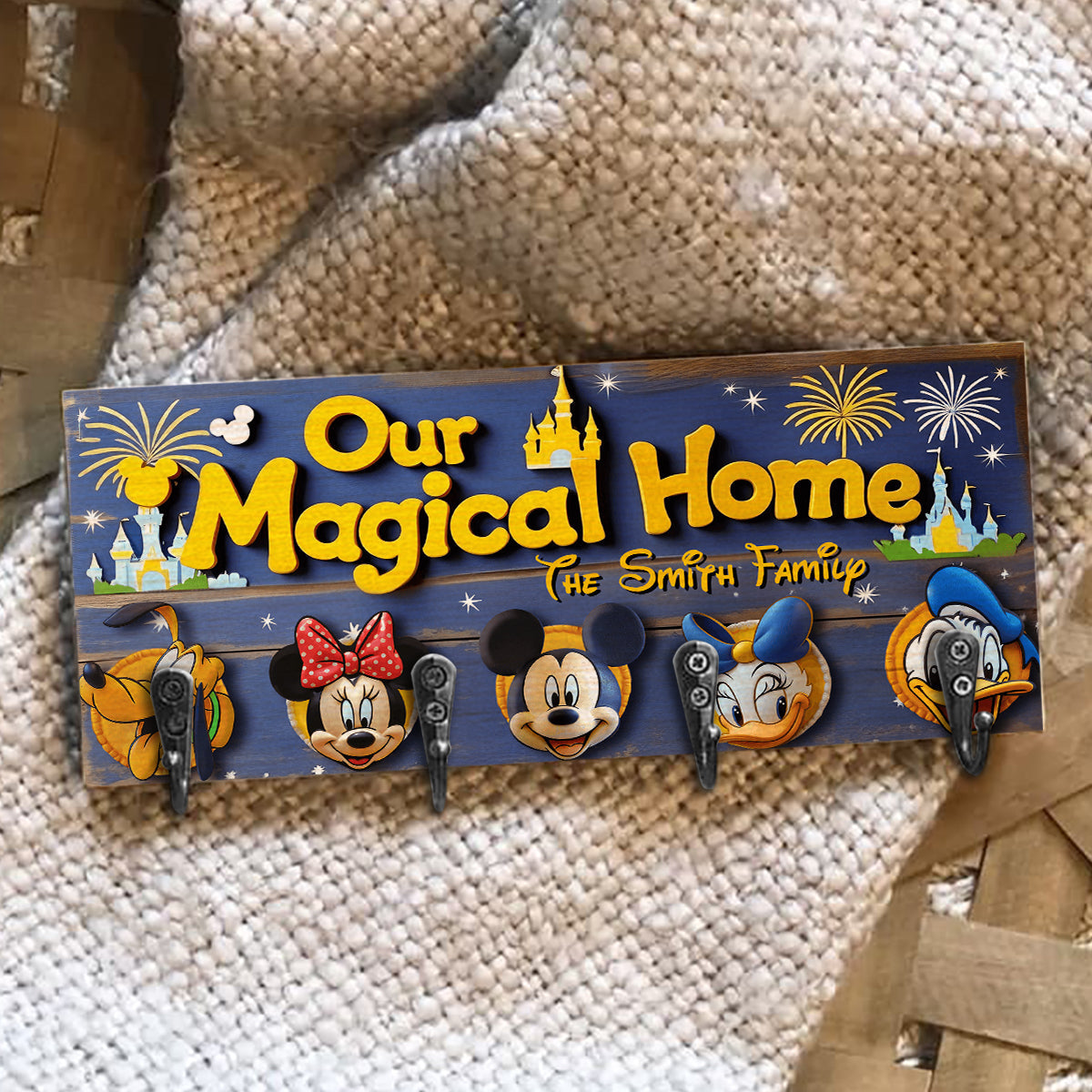 Magical Home - Personalized Mouse Key Rack