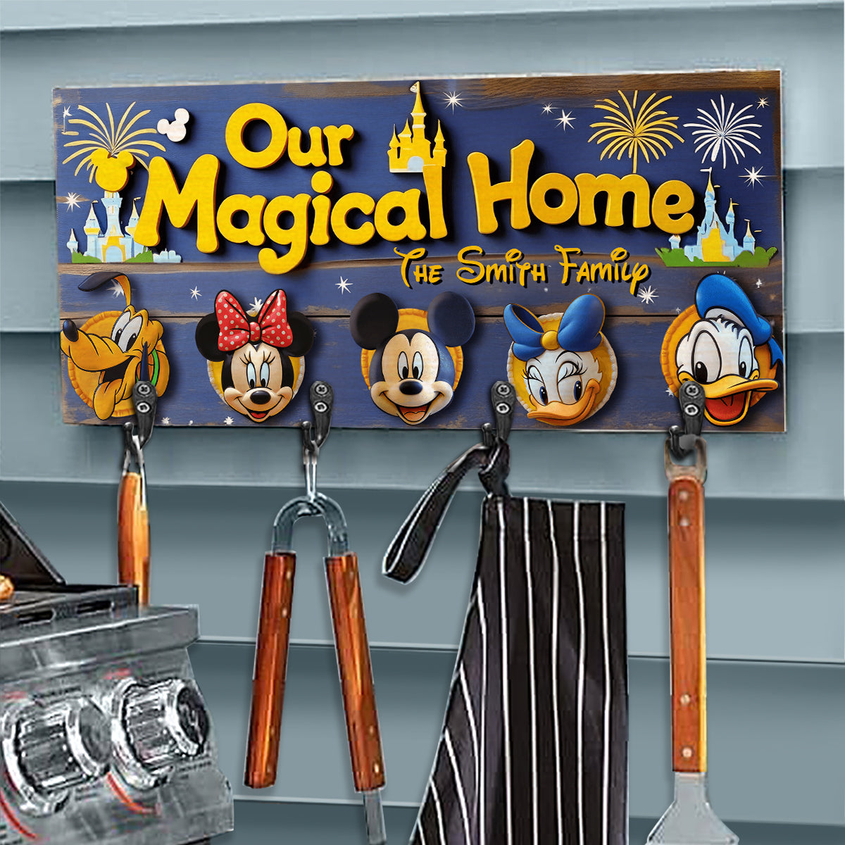 Magical Home - Personalized Mouse Key Rack