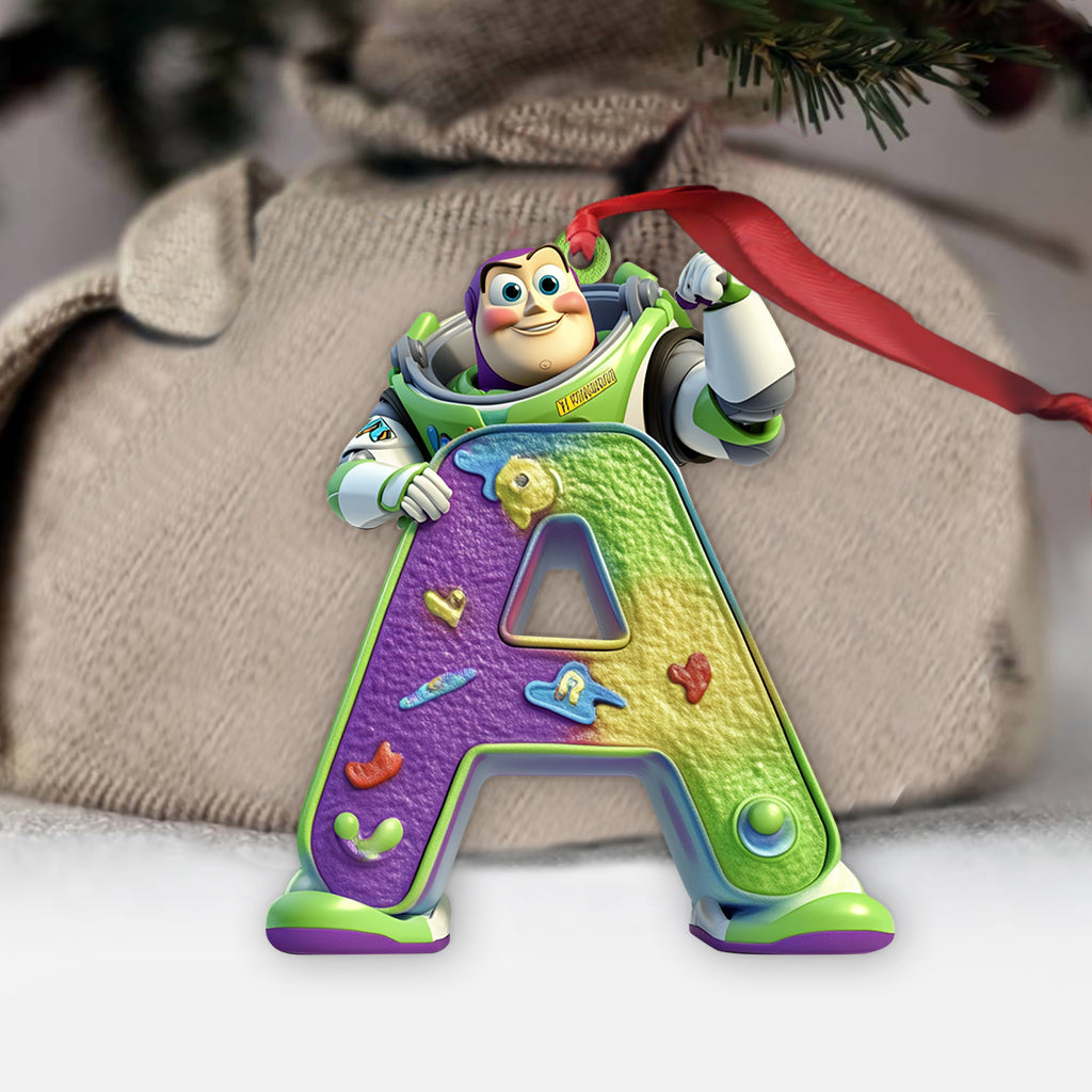 Funny Letter Ornament - Personalized Ornament