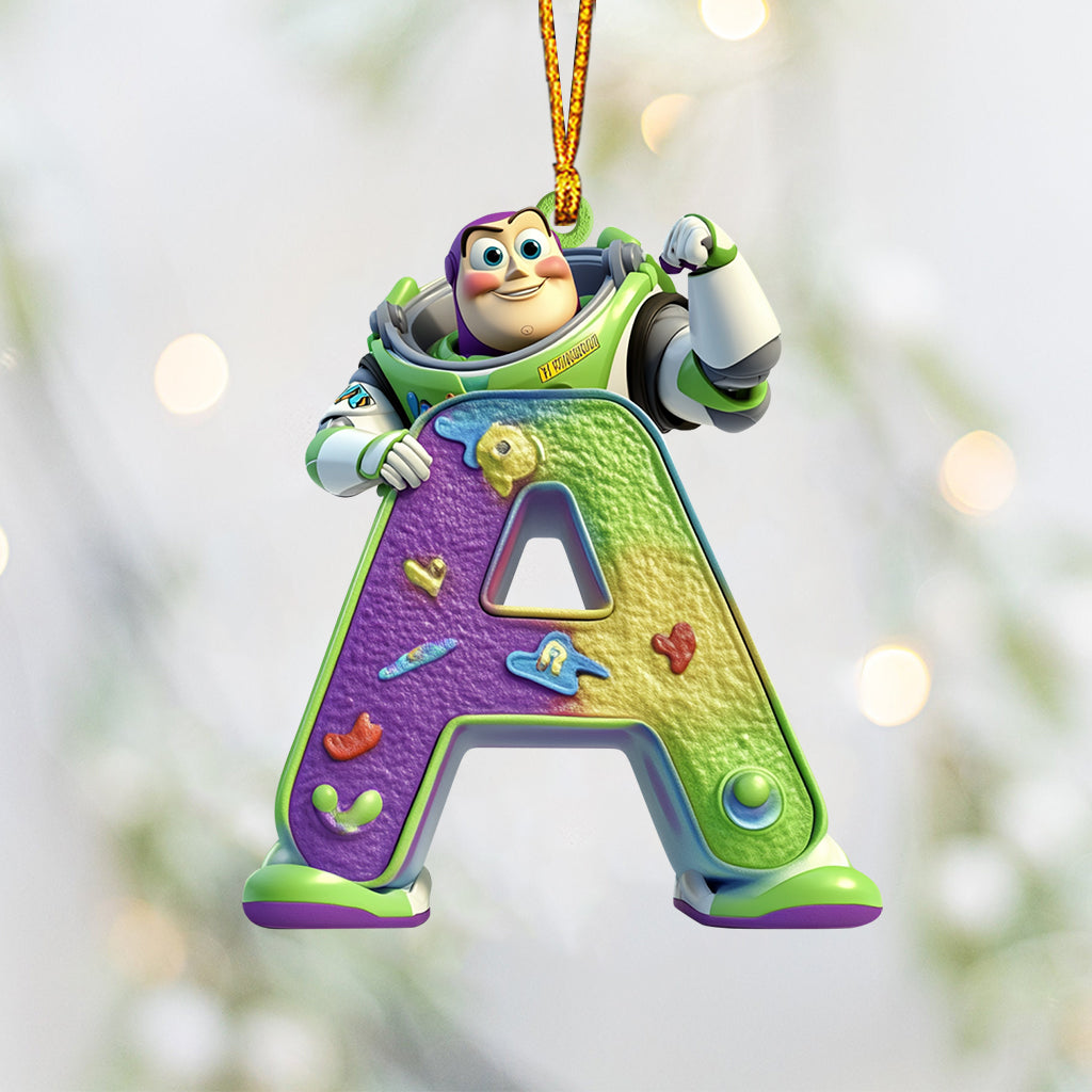 Funny Letter Ornament - Personalized Ornament