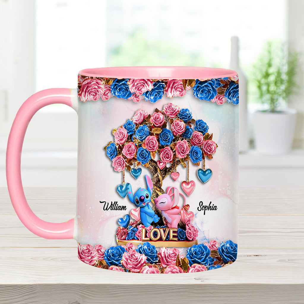 Tree Of Love - Personalized Ohana Accent Mug