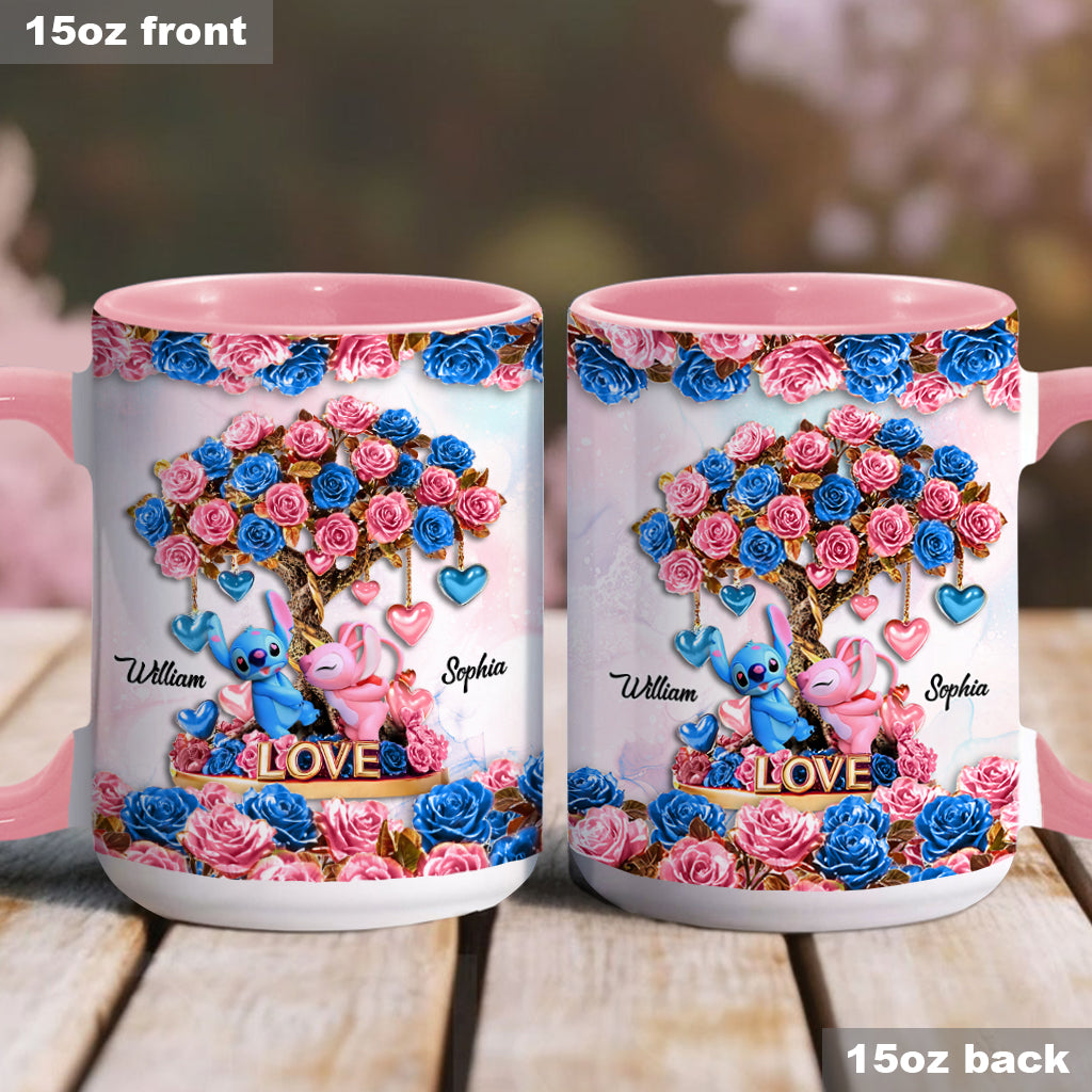Tree Of Love - Personalized Ohana Accent Mug
