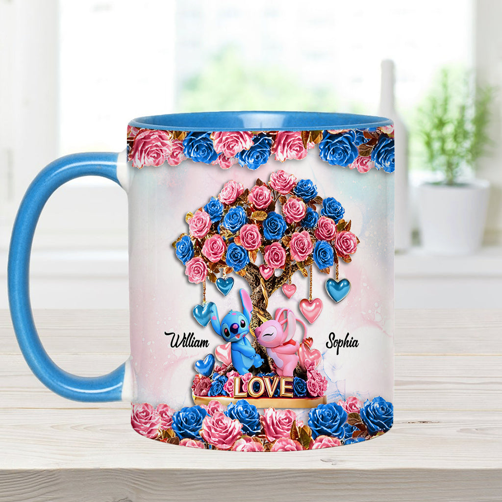 Tree Of Love - Personalized Ohana Accent Mug