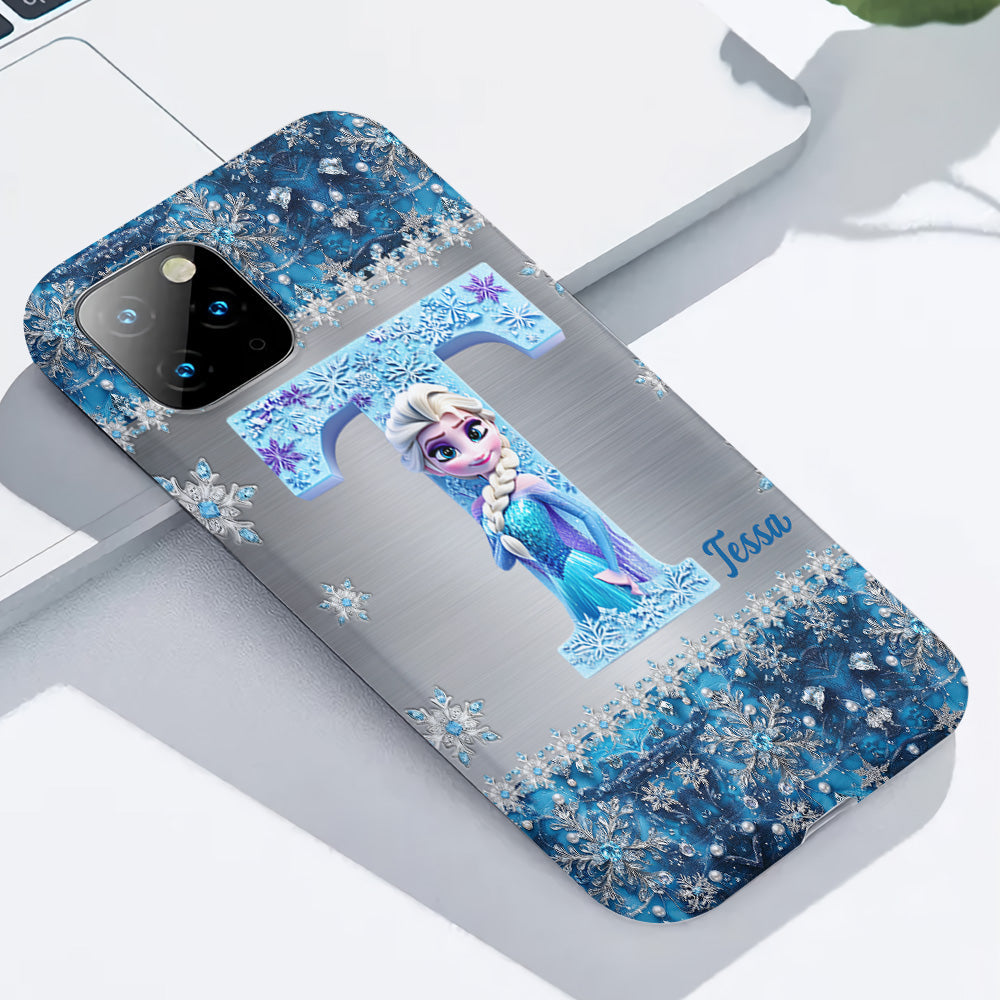 Snowflake Princess - Personalized Full Print Phone Case