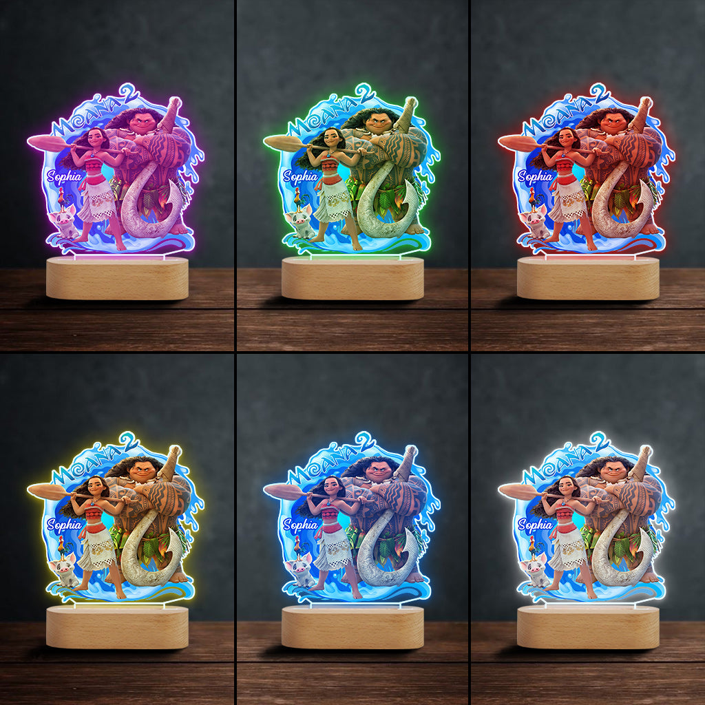 Proud of You - Personalized Mouse Shaped Plaque Light Base