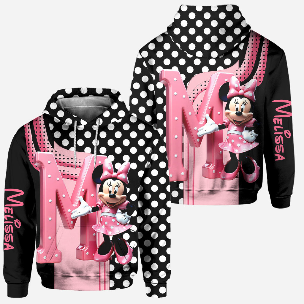 Pink Mouse Ears - Personalized Mouse Hoodie and Leggings