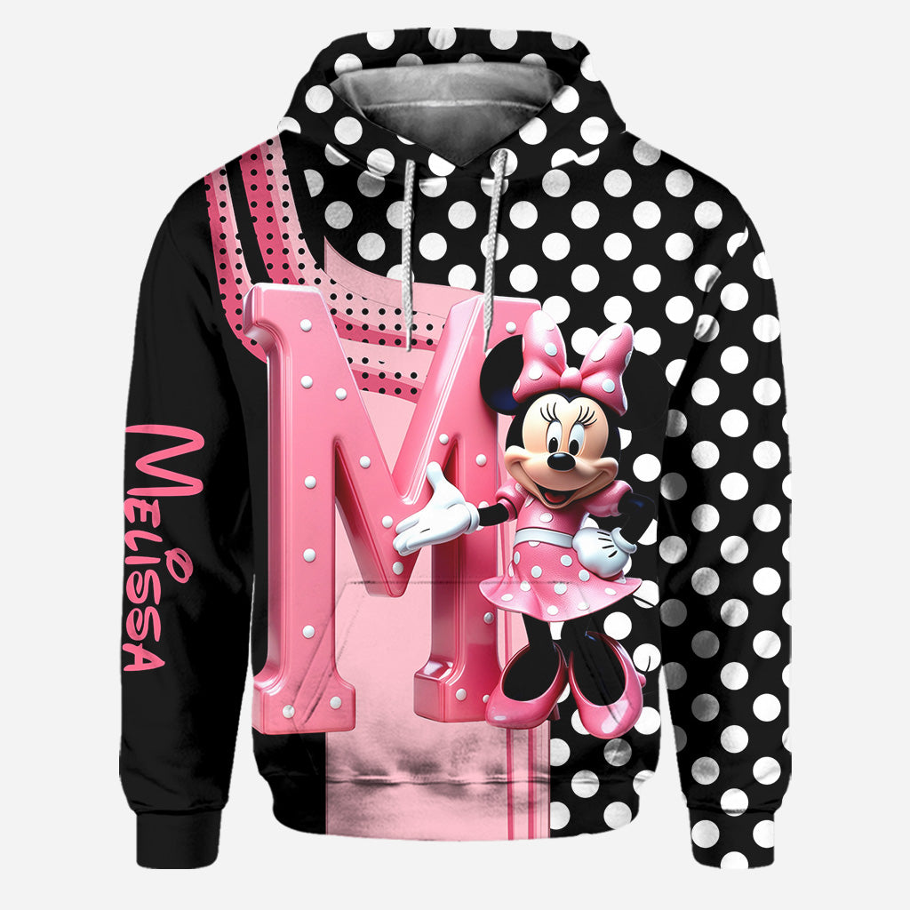 Pink Mouse Ears - Personalized Mouse Hoodie and Leggings