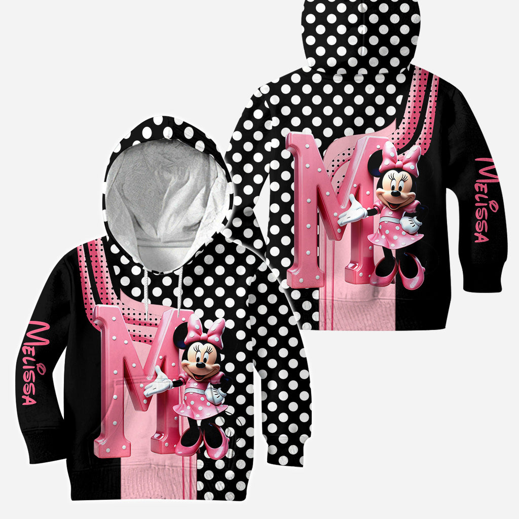 Pink Mouse Ears - Personalized Mouse Hoodie and Leggings