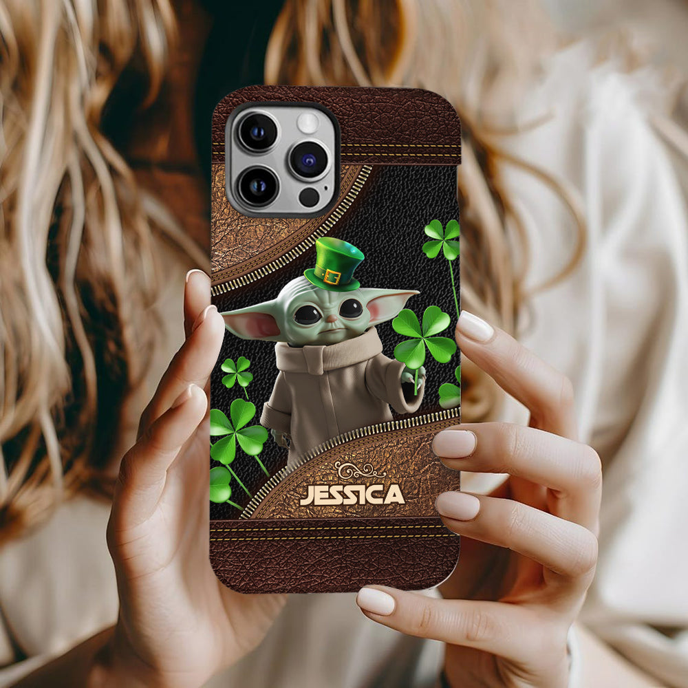Lucky Shamrock - Personalized The Force Full Print Phone Case