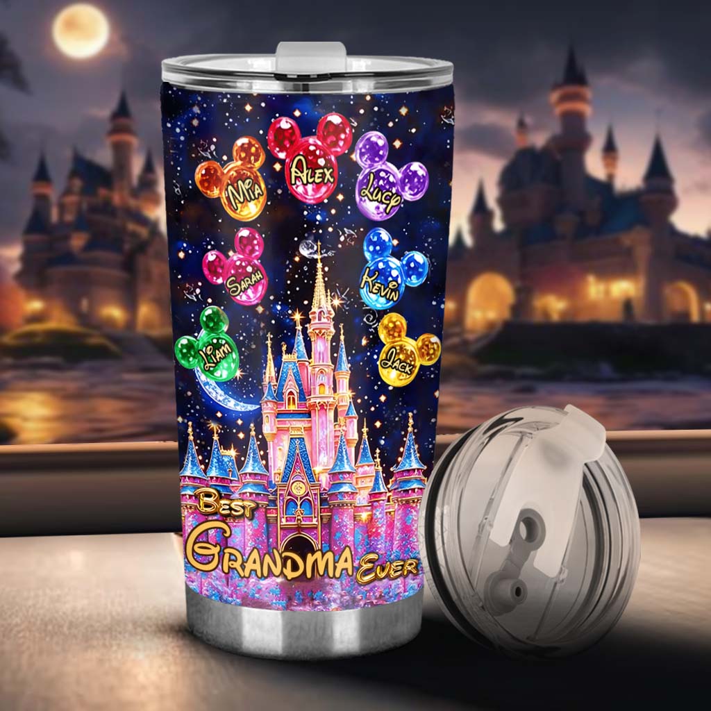 Best Grandma/ Mom Ever - Personalized Mouse Tumbler