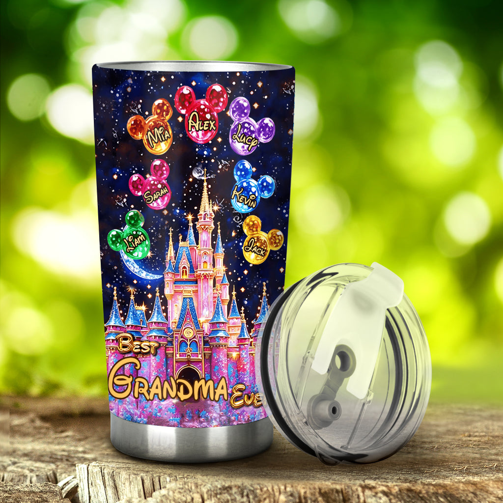 Best Grandma/ Mom Ever - Personalized Mouse Tumbler