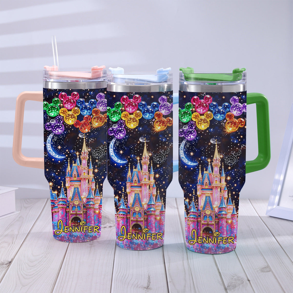 Magical Day - Personalized Mouse Tumbler With Handle