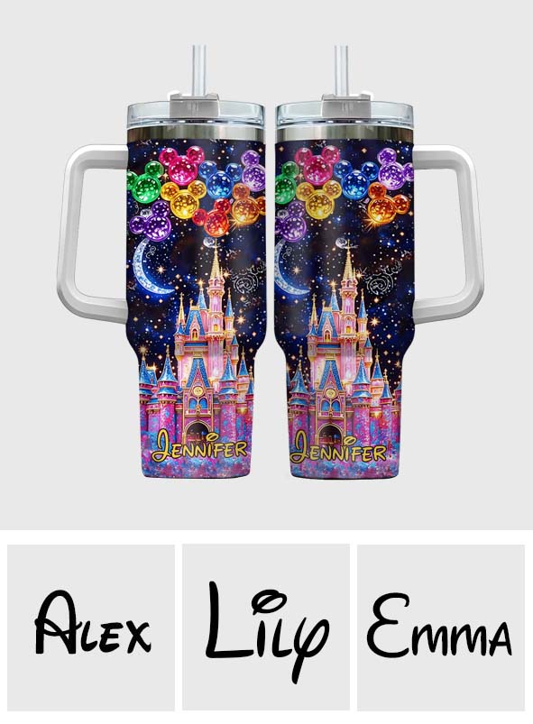 Magical Day - Personalized Mouse Tumbler With Handle