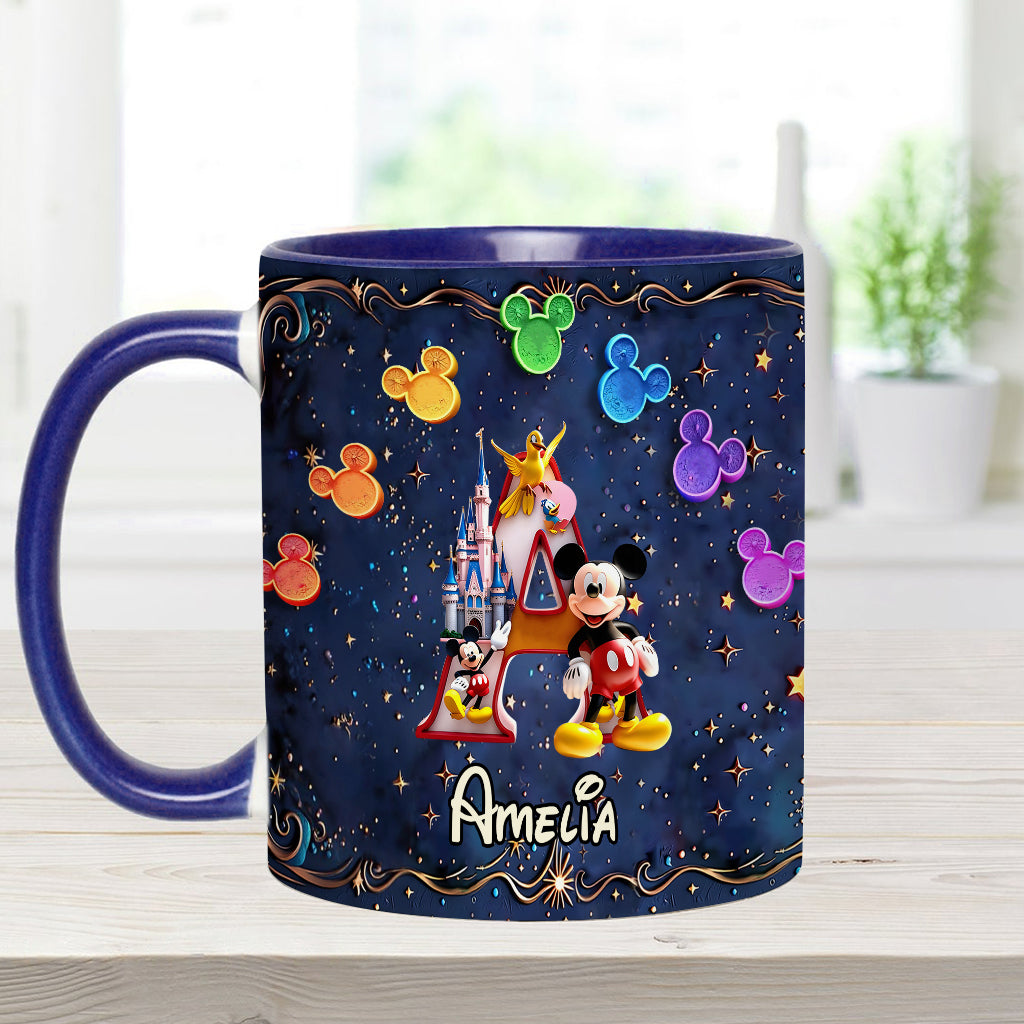 Magical Castle - Personalized Mouse Accent Mug