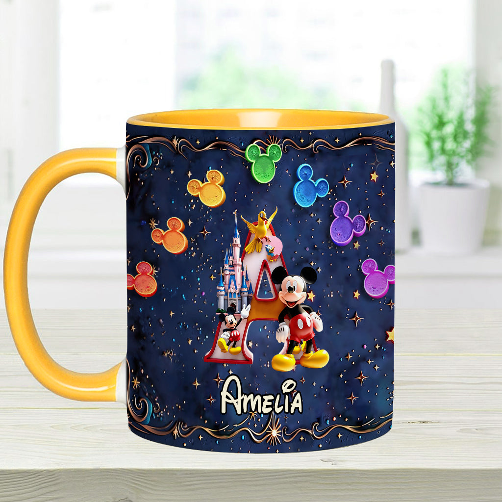 Magical Castle - Personalized Mouse Accent Mug